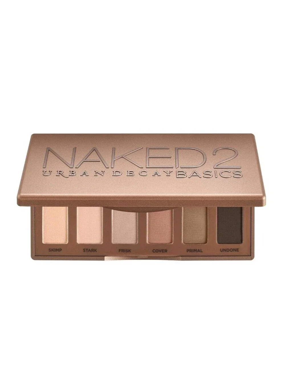 Urban Decay NAKED2 BASICS Eyeshadow Palette 6 Matte Neutrals New Without Box - Picture 2 of 3